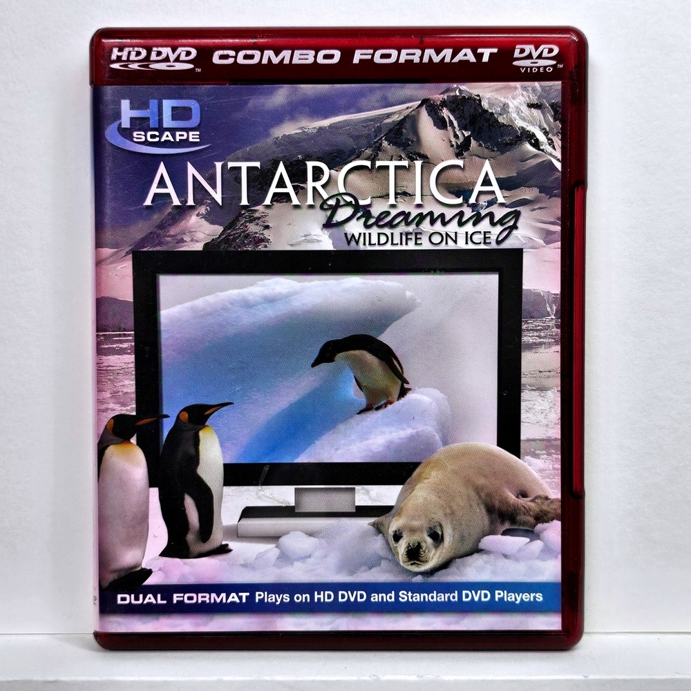 Antarctica Dreaming Wildlife on Ice HD DVD DVD Combo Nature Documentary Penguins
